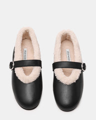 LODGE BLACK LEATHER