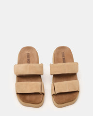 LUTHER TAUPE SUEDE