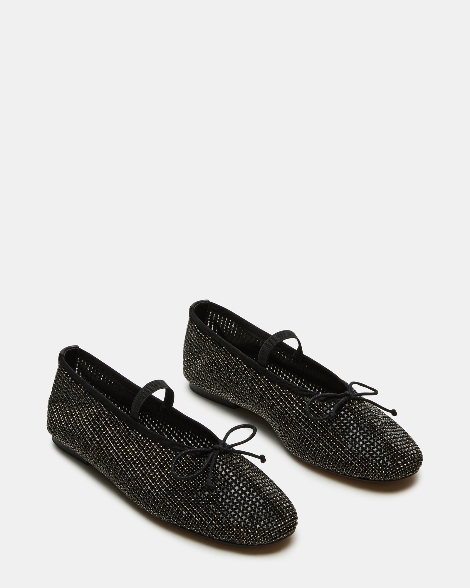 DELARA BLACK MULTI RHINESTONES