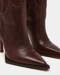KINZEE BROWN LEATHER