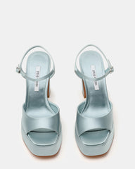 LIANDRA TEAL SATIN